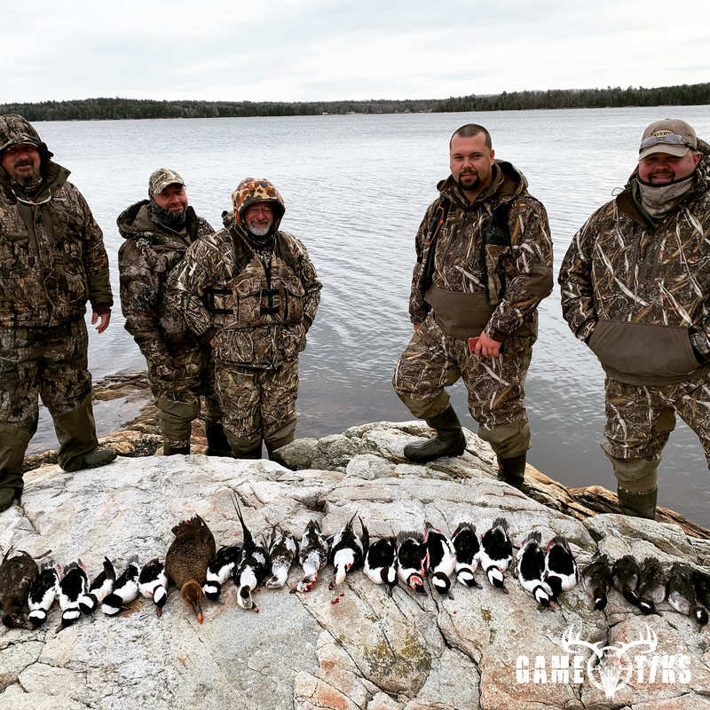 waterfowl harvest by Maine Experience Guide Service