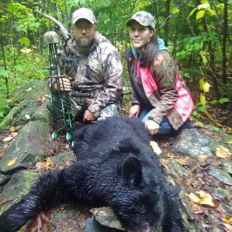 bear harvest by Leo Hingley jr