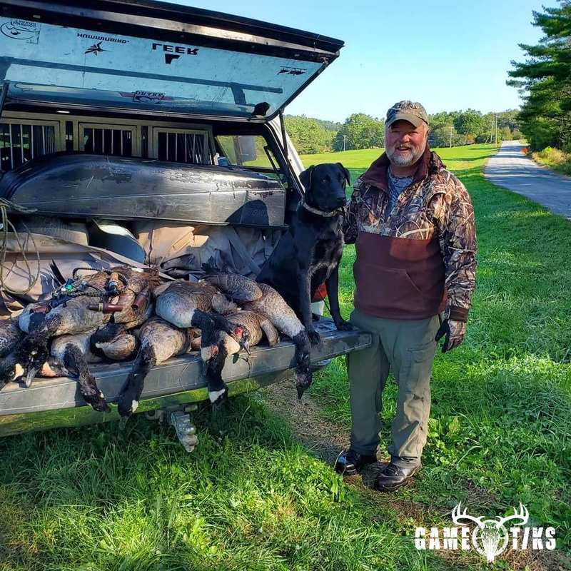 waterfowl harvest by Reddog Guide Service
