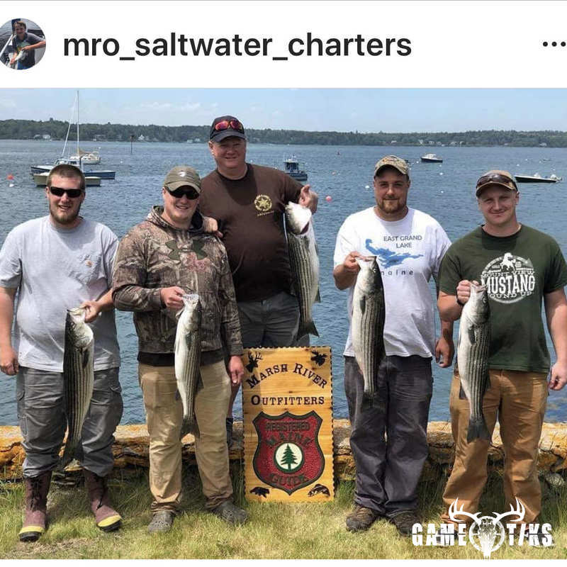 fish harvest by Marsh River Outfitters