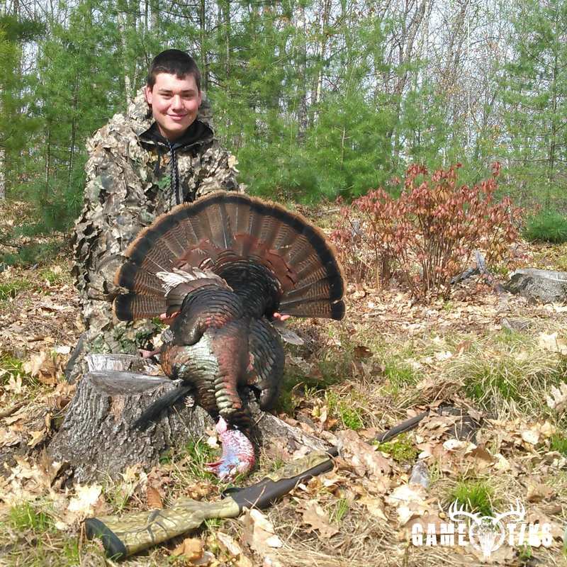 turkey harvest by Troy Fields, Traditions Guide Service