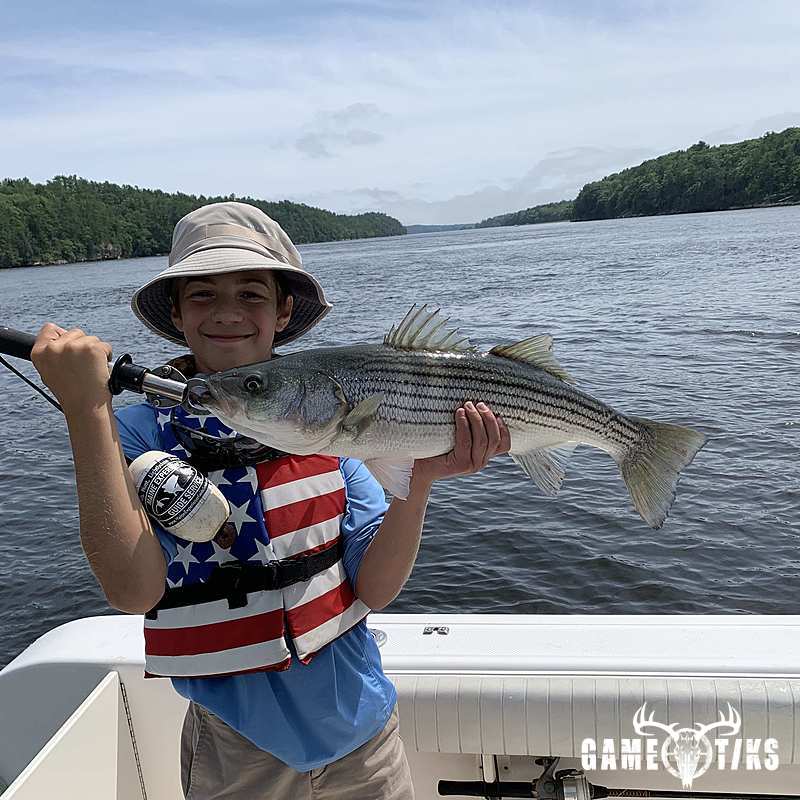 fish harvest by Maine Experience Guide Service