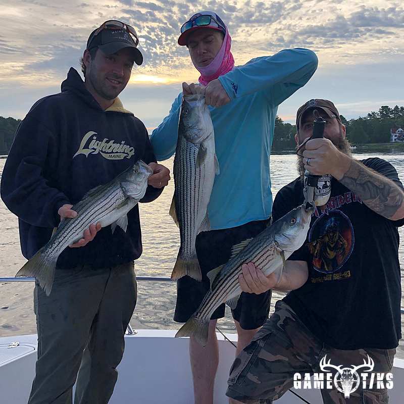 fish harvest by Maine Experience Guide Service