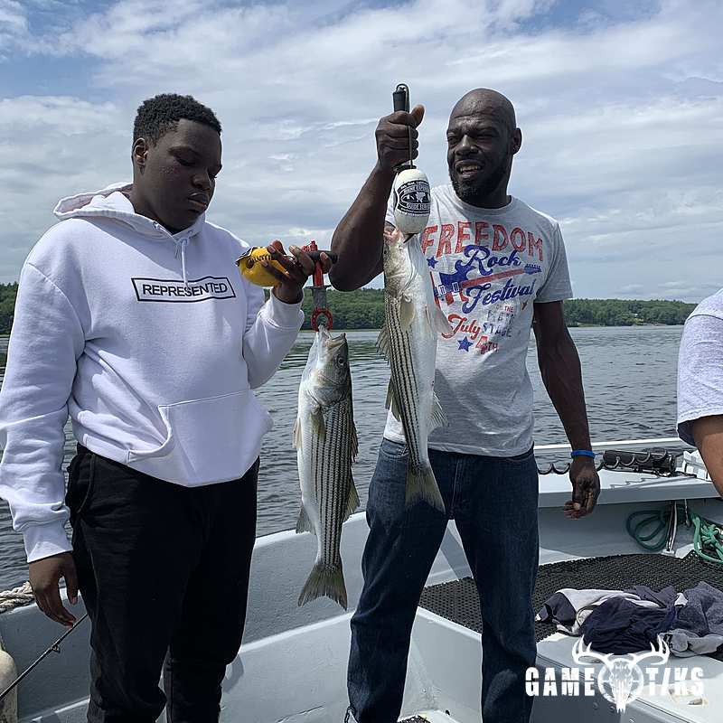 fish harvest by Maine Experience Guide Service