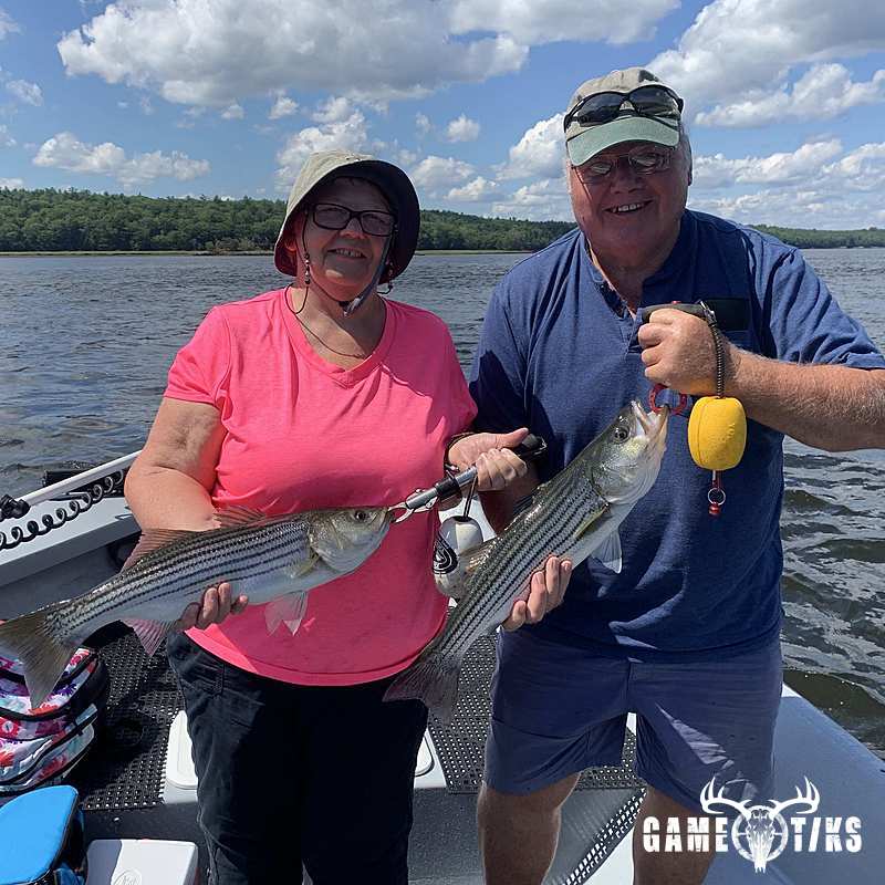 fish harvest by Maine Experience Guide Service