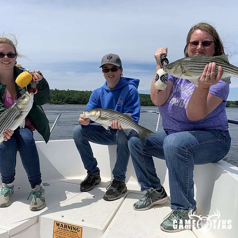 fish harvest by Maine Experience Guide Service