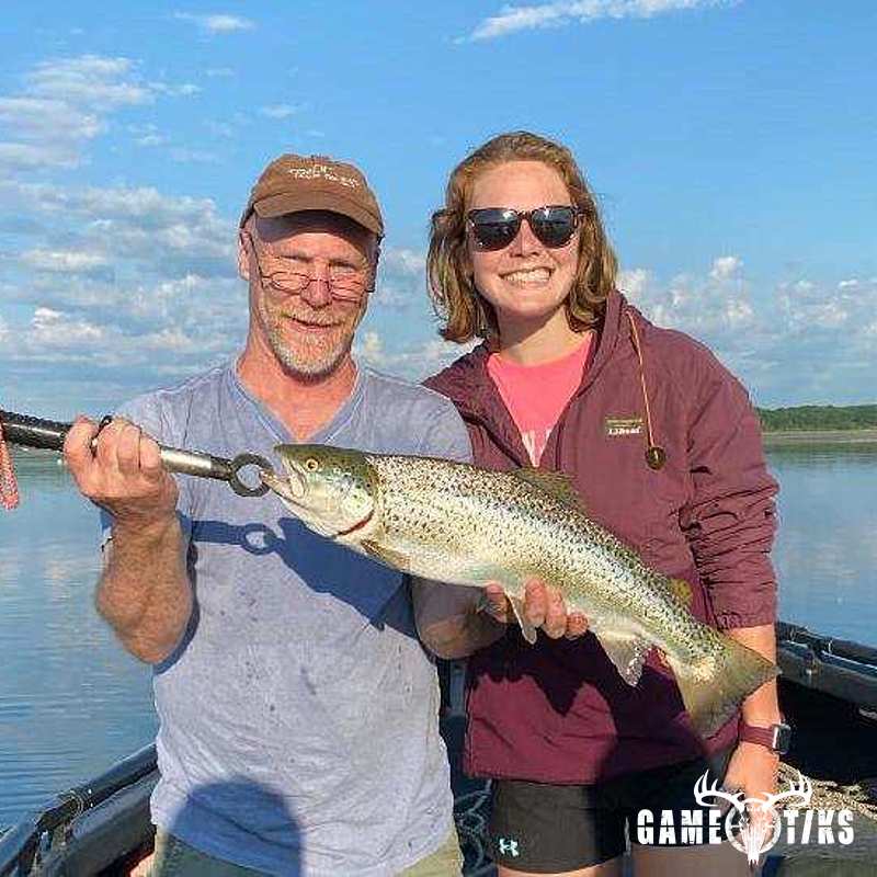 fish harvest by Troy Fields, Traditions Guide Service