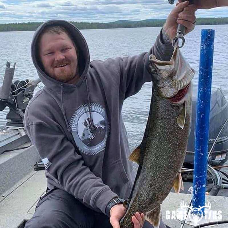 fish harvest by Operation ReBoot Outdoors