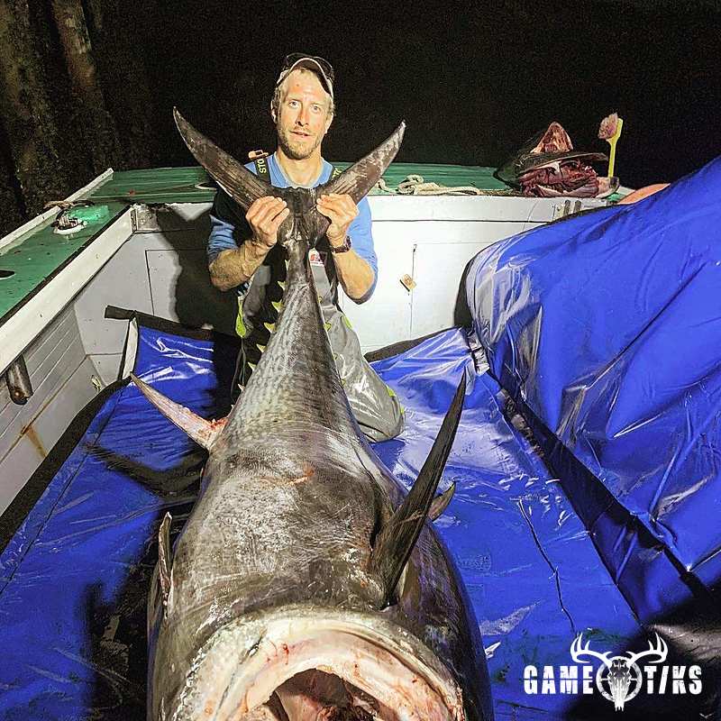 fish harvest by Chum Again Charters