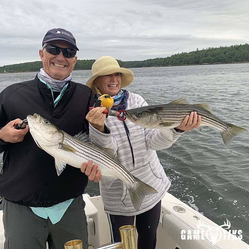 fish harvest by Maine Experience Guide Service