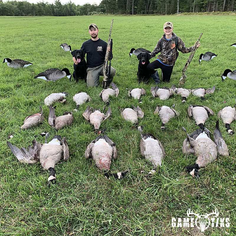 waterfowl harvest by Maine Experience Guide Service