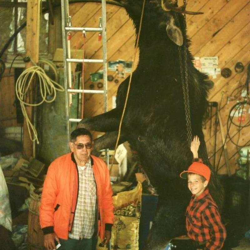 moose harvest by Allen Weaver Sr.