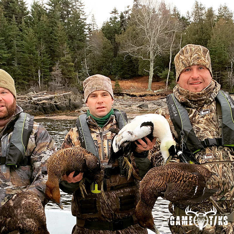 waterfowl harvest by Maine Experience Guide Service