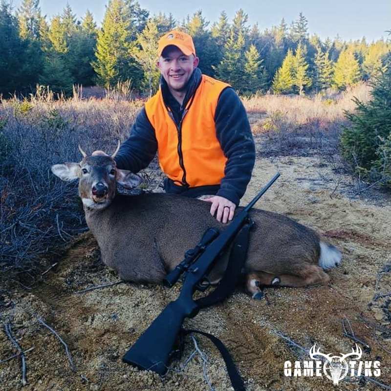 deer harvest by Marsh River Outfitters