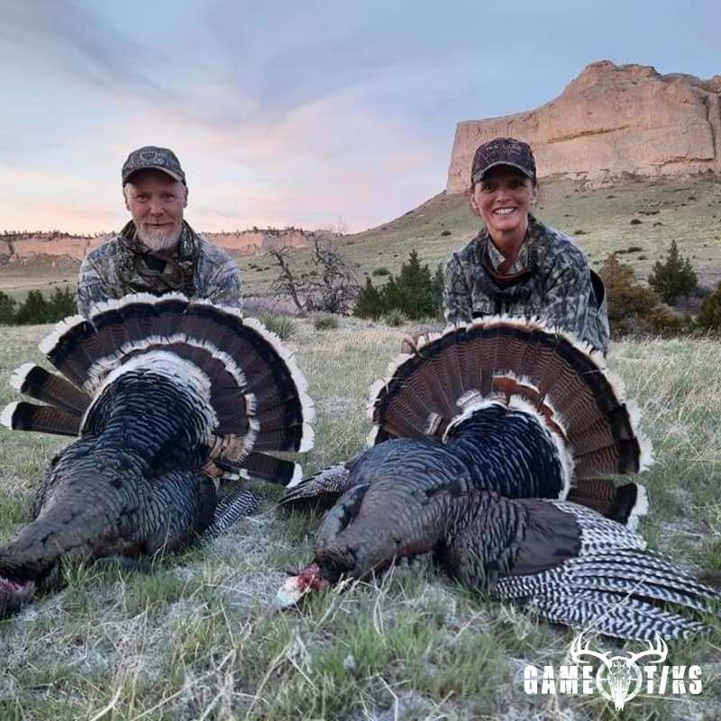 turkey harvest by Troy Fields, Traditions Guide Service