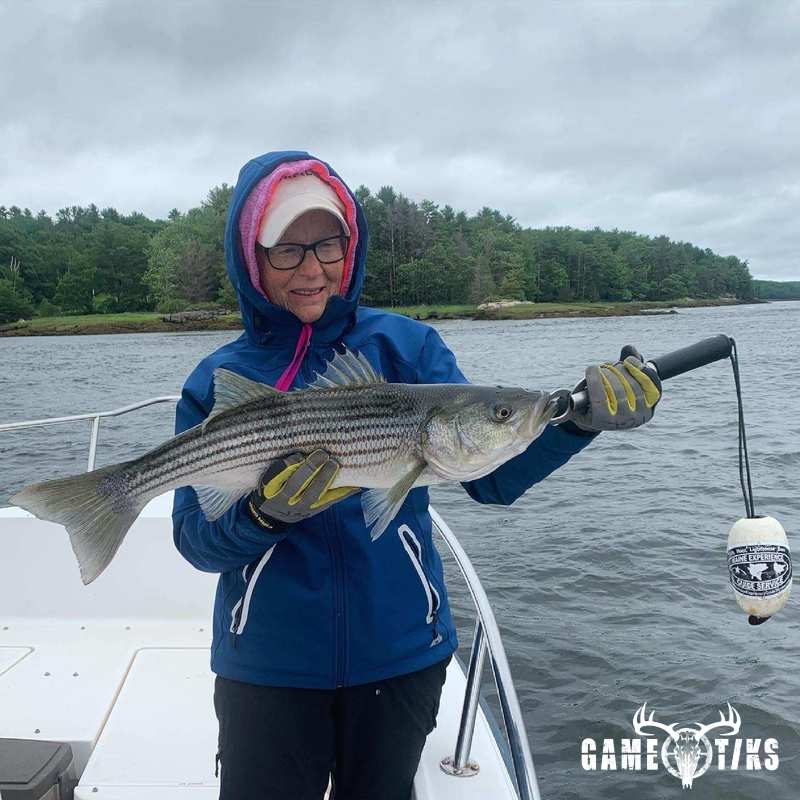fish harvest by Maine Experience Guide Service