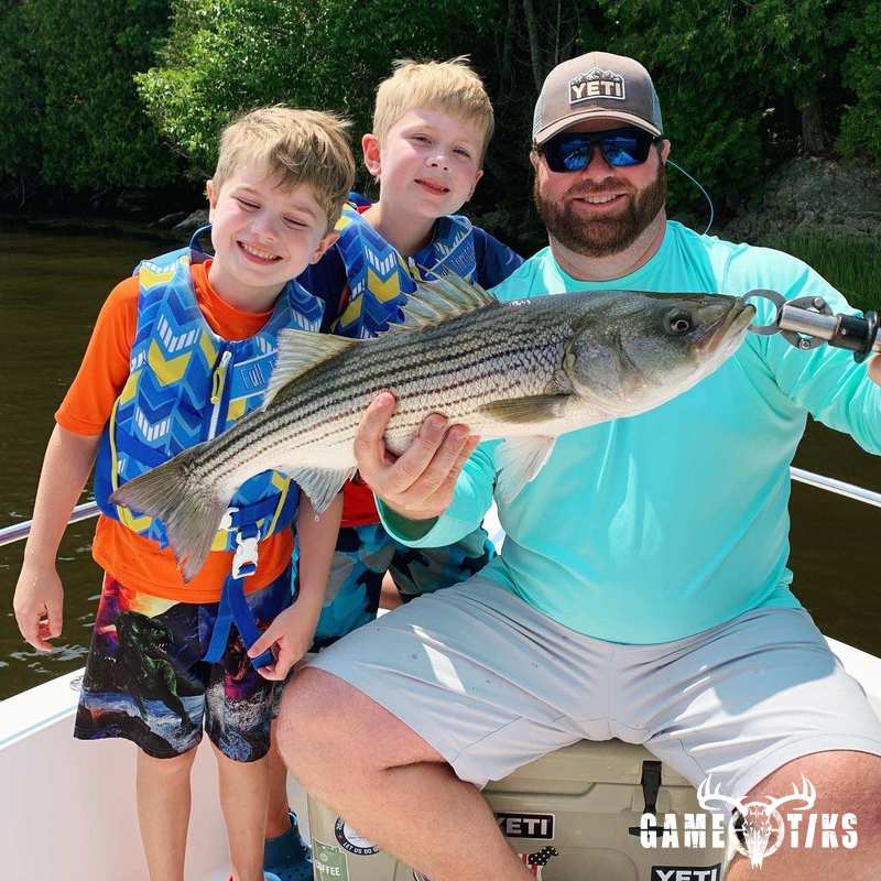 fish harvest by Maine Experience Guide Service