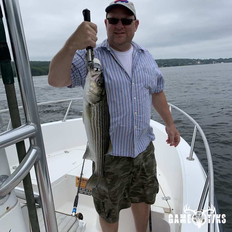 fish harvest by Maine Experience Guide Service