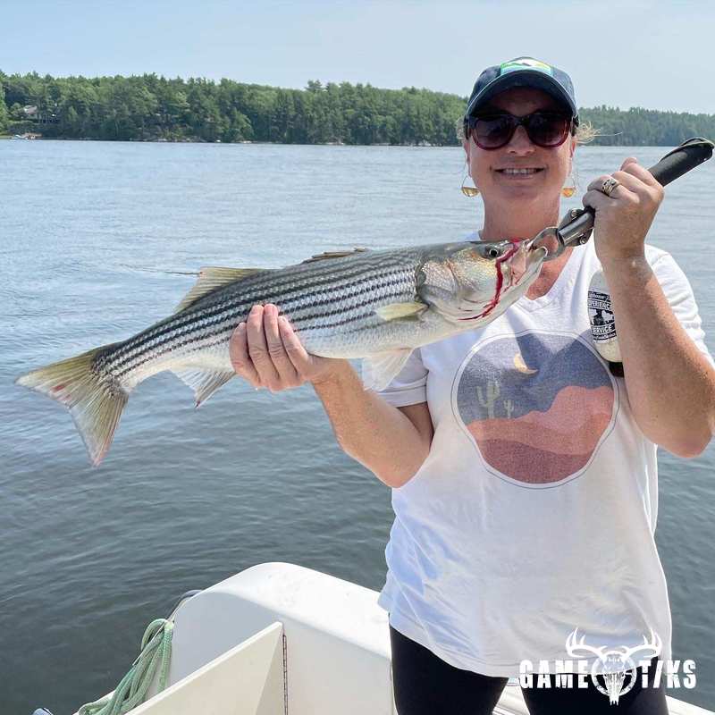 fish harvest by Maine Experience Guide Service