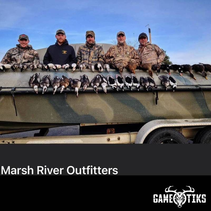waterfowl harvest by Marsh River Outfitters