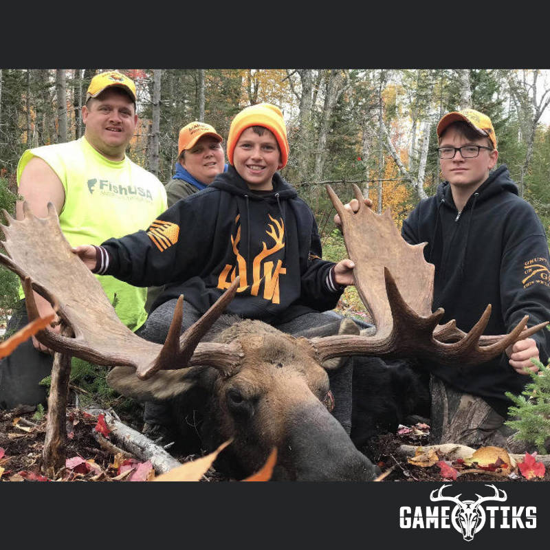 moose harvest by Isaiah Bradeen