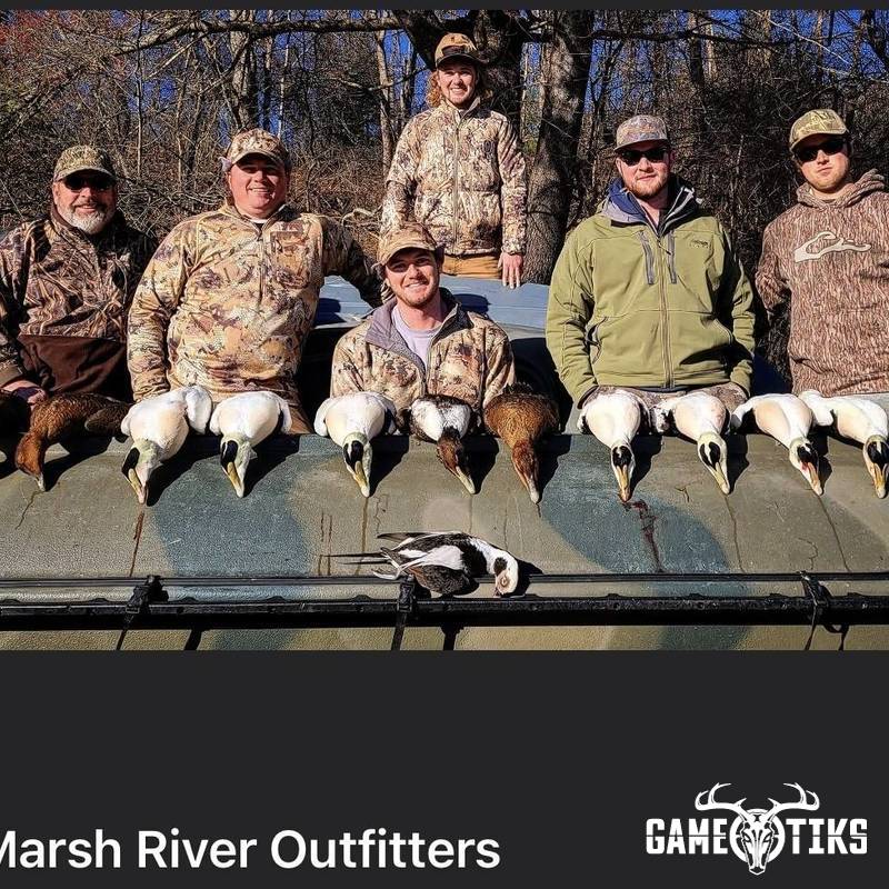 waterfowl harvest by Marsh River Outfitters