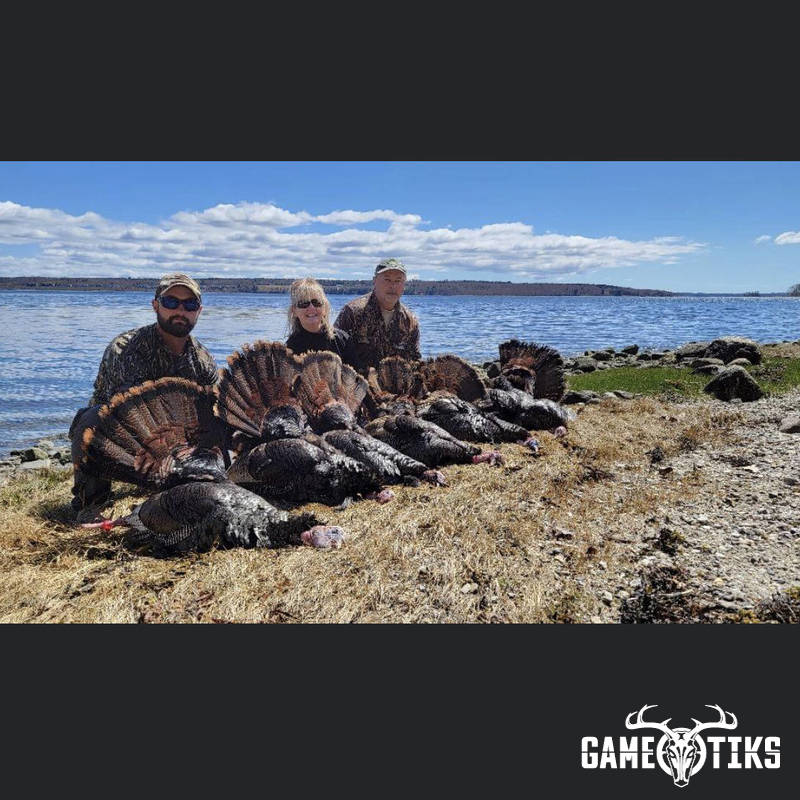 turkey harvest by Marsh River Outfitters
