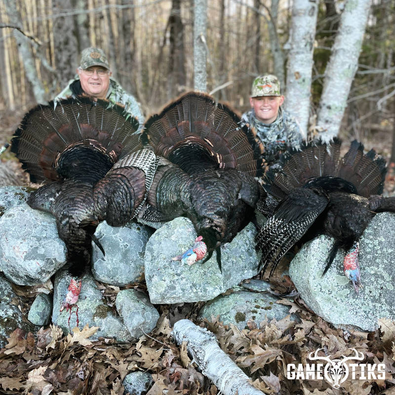 turkey harvest by Maine Experience Guide Service