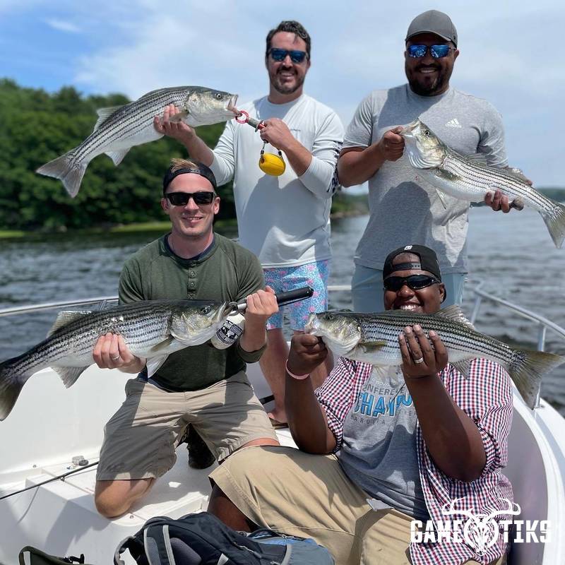 fish harvest by Maine Experience Guide Service