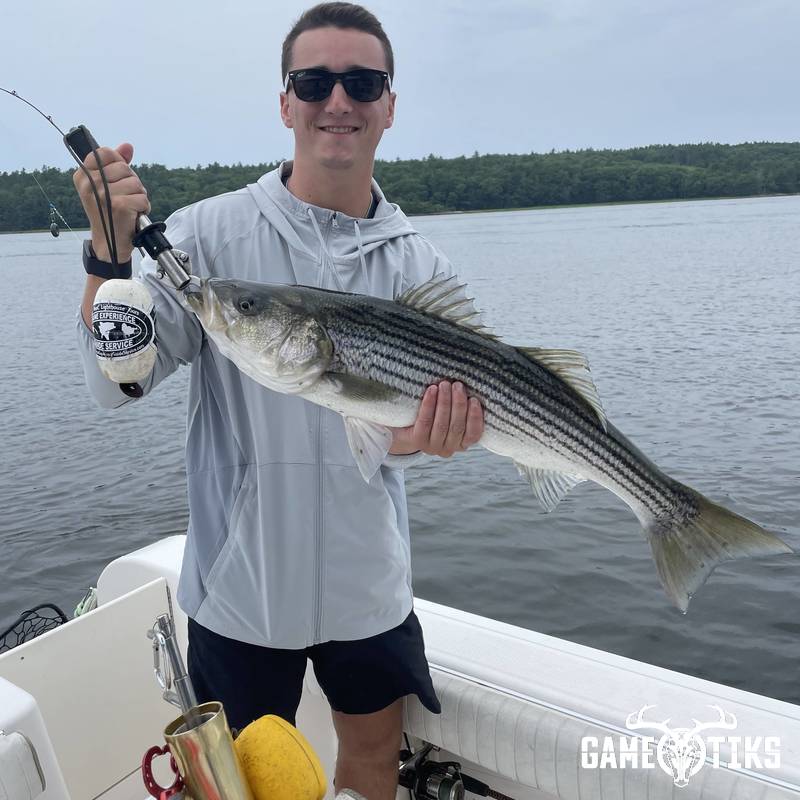 fish harvest by Maine Experience Guide Service