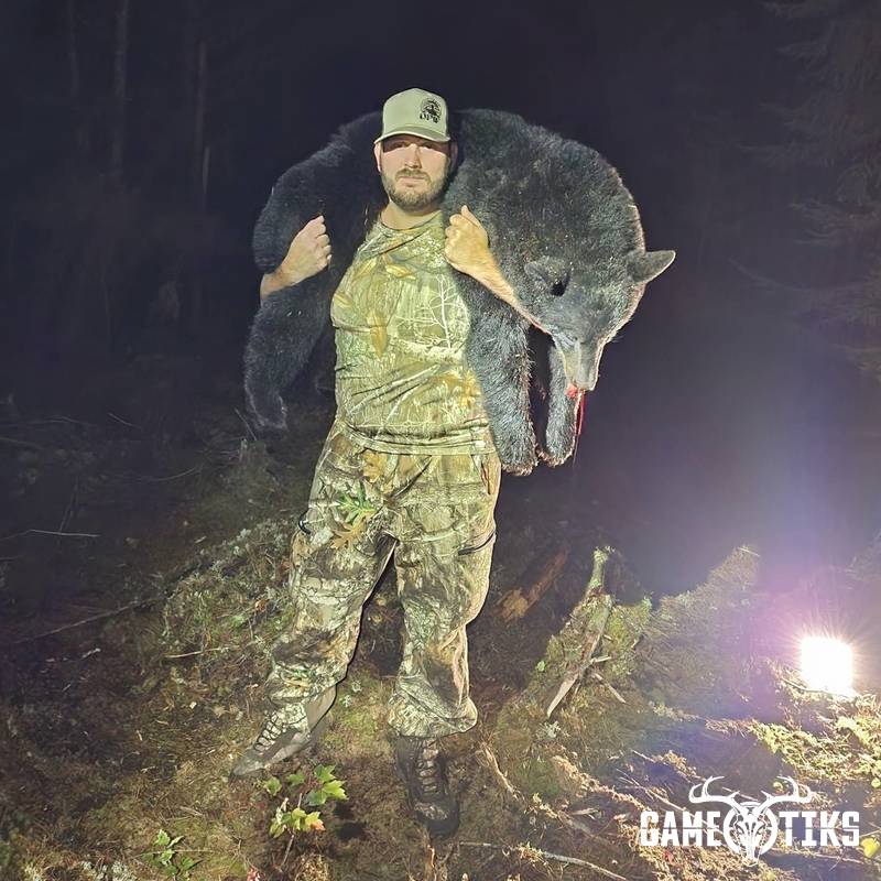 bear harvest by Marsh River Outfitters