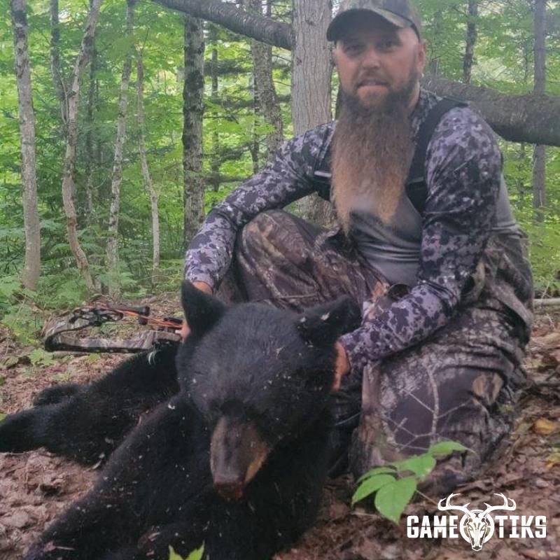 bear harvest by Northeast Wilderness Outfitters
