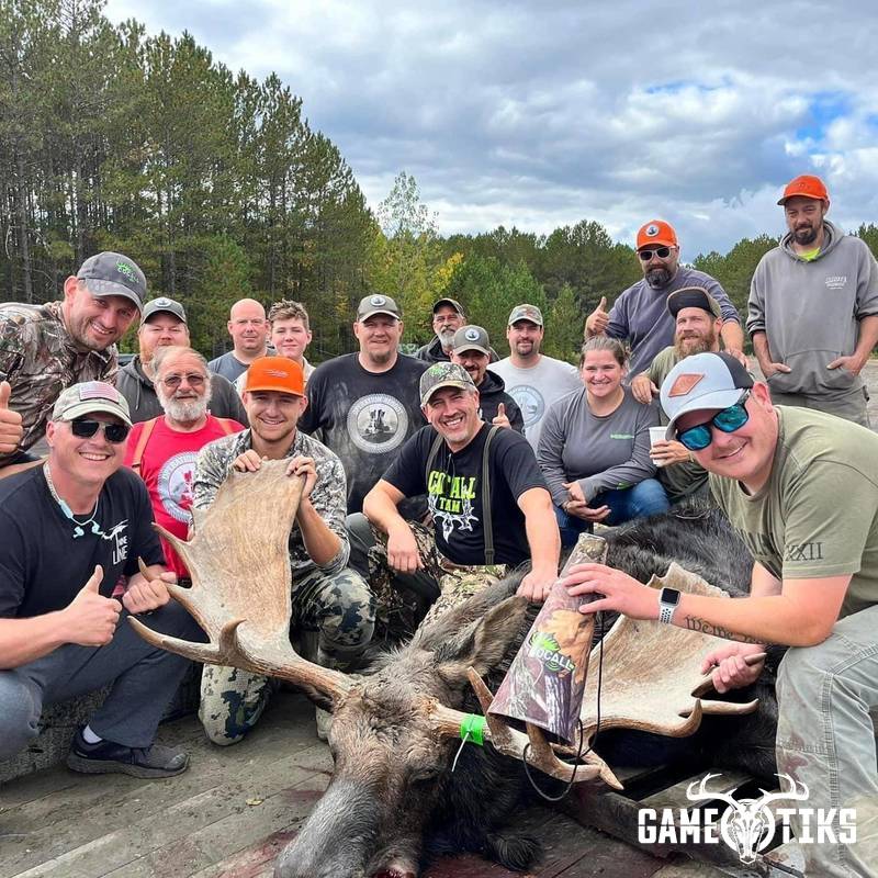 moose harvest by Operation ReBoot Outdoors