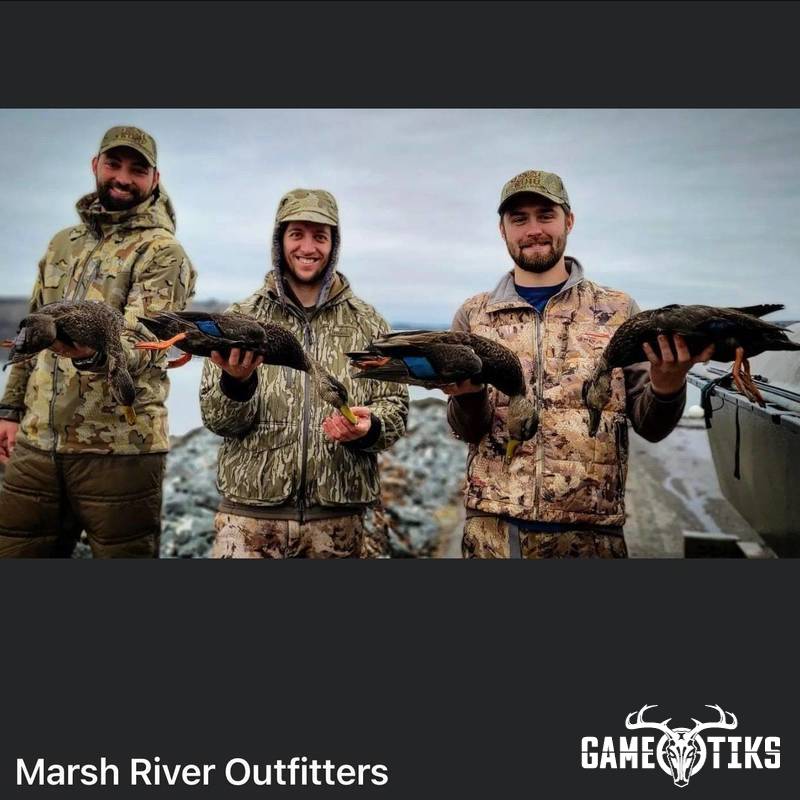 waterfowl harvest by Marsh River Outfitters