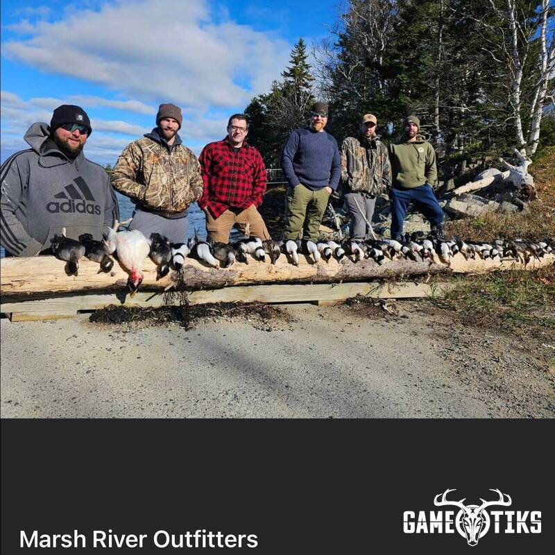 waterfowl harvest by Marsh River Outfitters