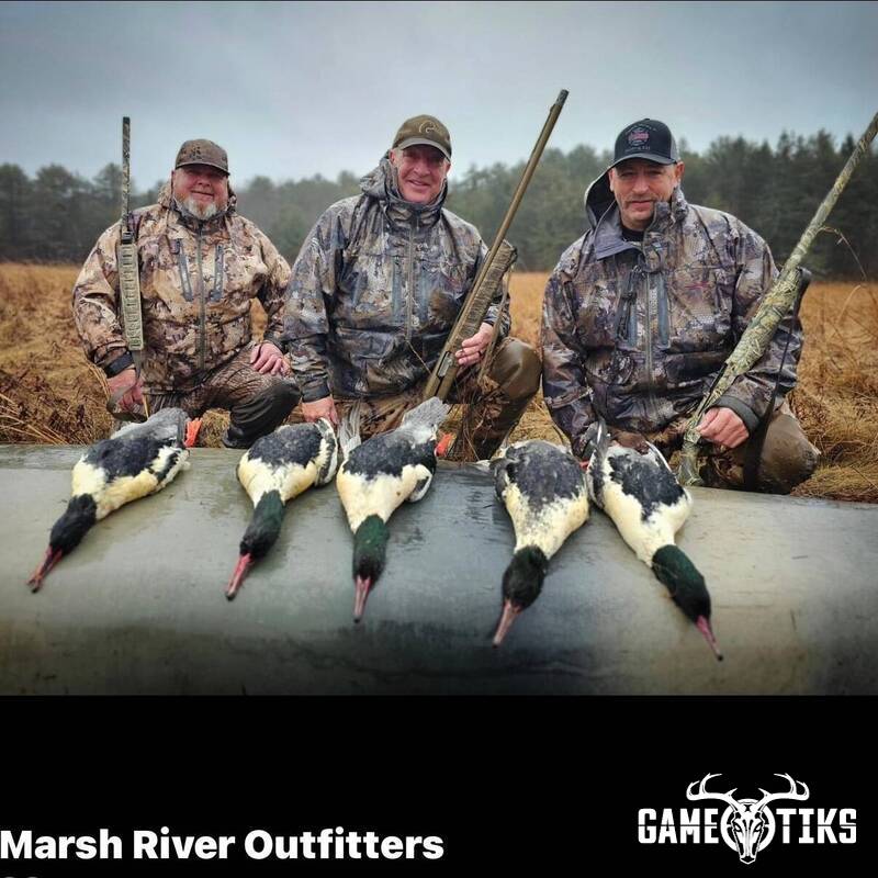 waterfowl harvest by Marsh River Outfitters