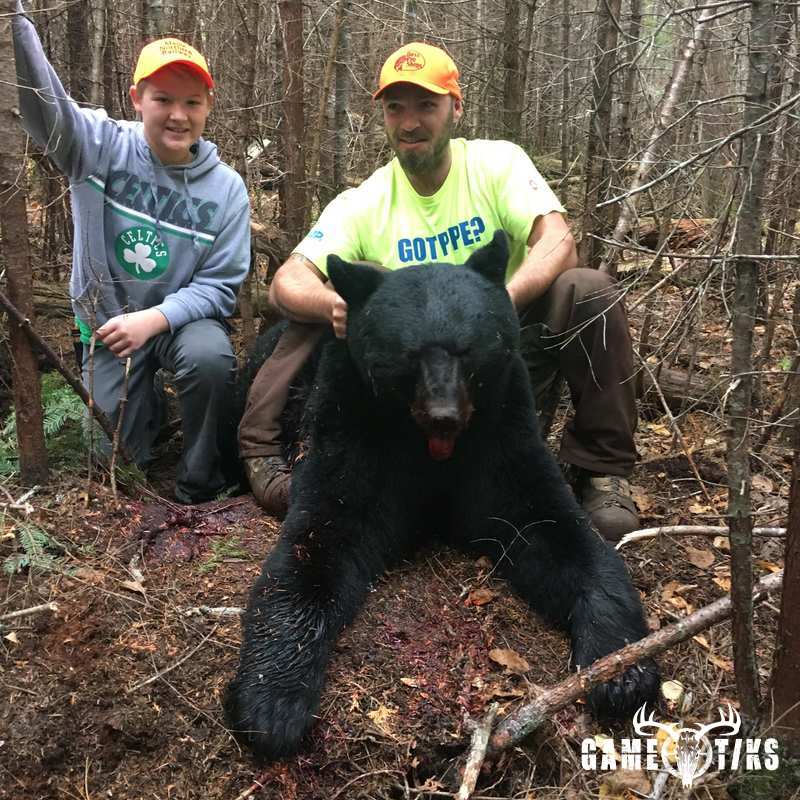 bear harvest by Dudley Brook Guide Service