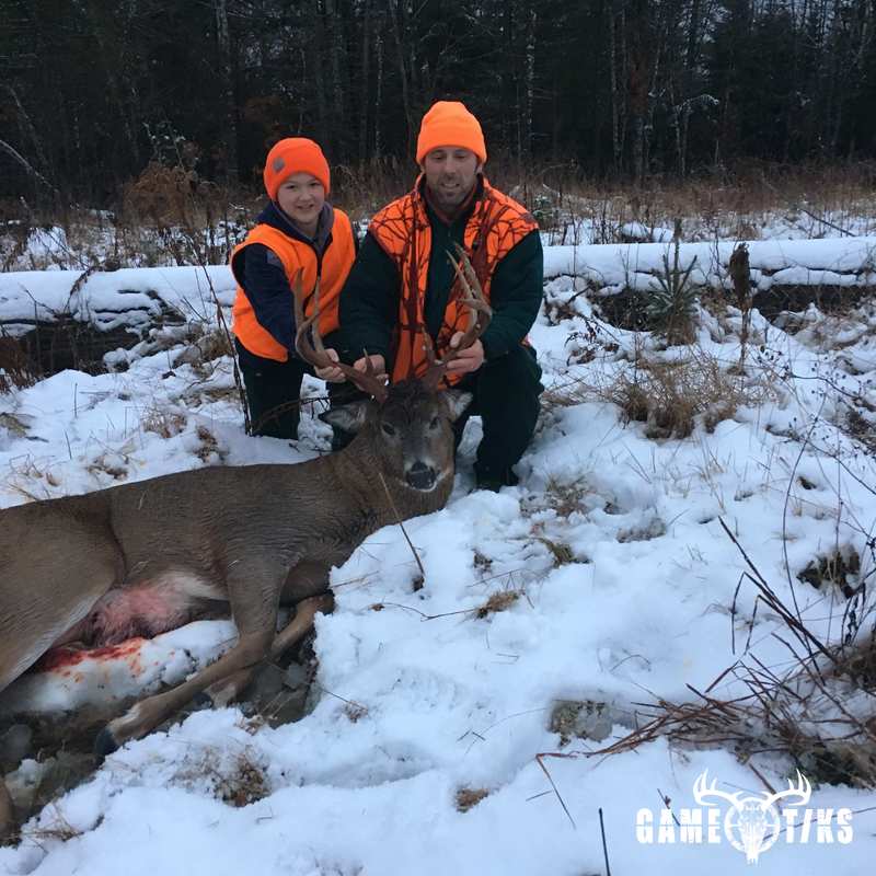 deer harvest by Dudley Brook Guide Service