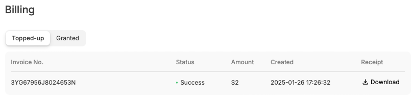 deepseek platform billing