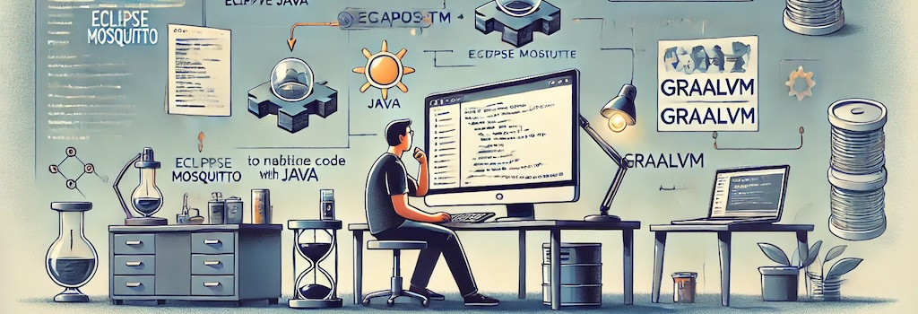 Imagem ilustrativa sobre o post Eclipse Mosquitto e GraalVM: Broker MQTT e Java Nativo para IoT