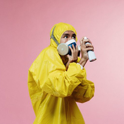 Person in yellow hazmat suit 400x400