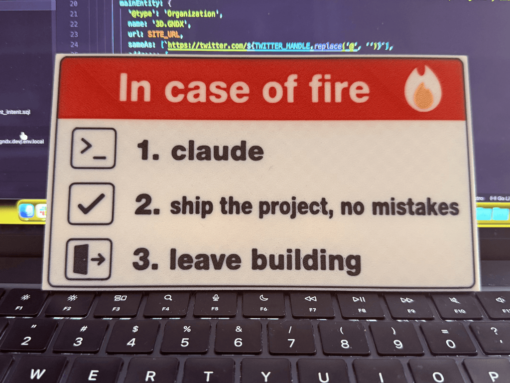 In case of Fire - Claude — vista 1