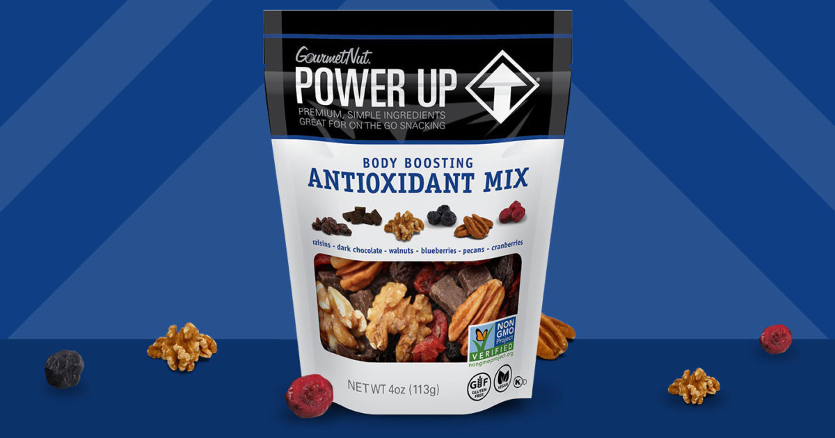 Power Up Trail Mix Antioxidant Trail Mix Gourmet Nut