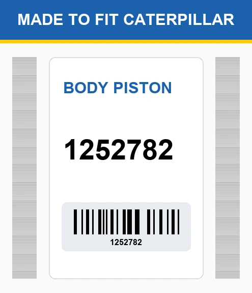 1252782 Body Piston Made To Fit