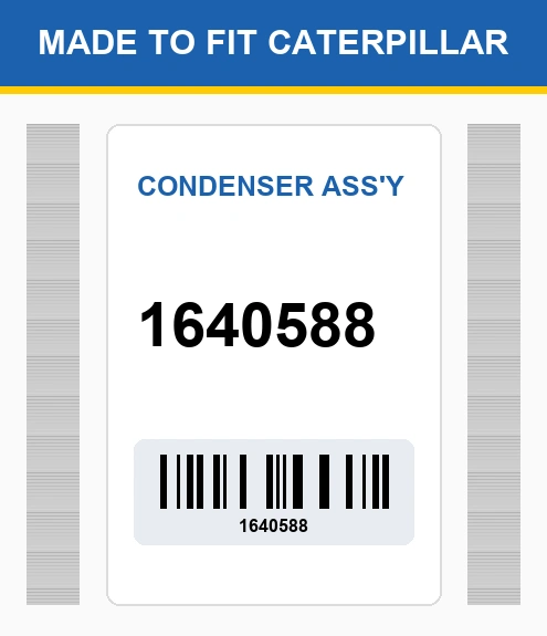 1640588 Condenser Ass'Y Made To Fit