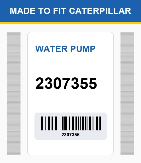 2307355 Water Pump Made To Fit