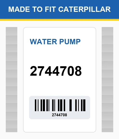 2744708 Water Pump Made To Fit