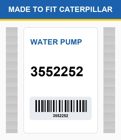 3552252 Water Pump Made To Fit