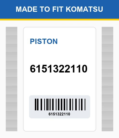 6151322110 Piston Made To Fit