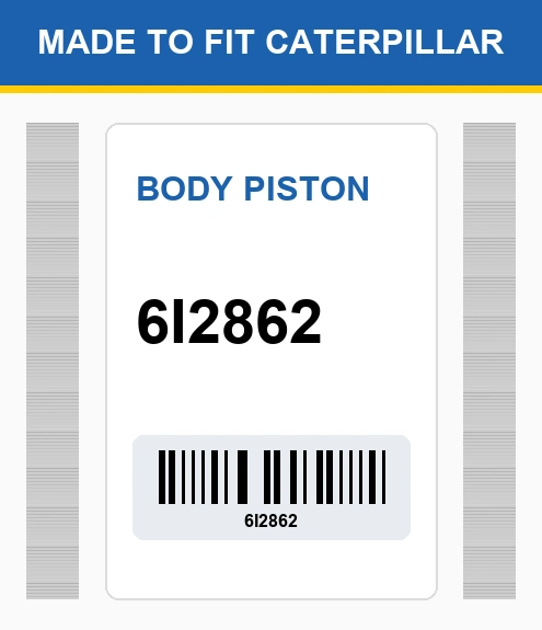6I2862 Body Piston Made To Fit